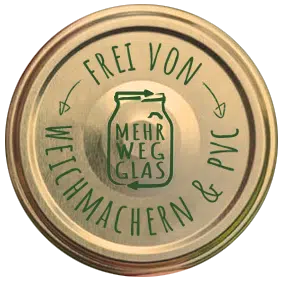 Deckel frei von Weichmachern und PVC